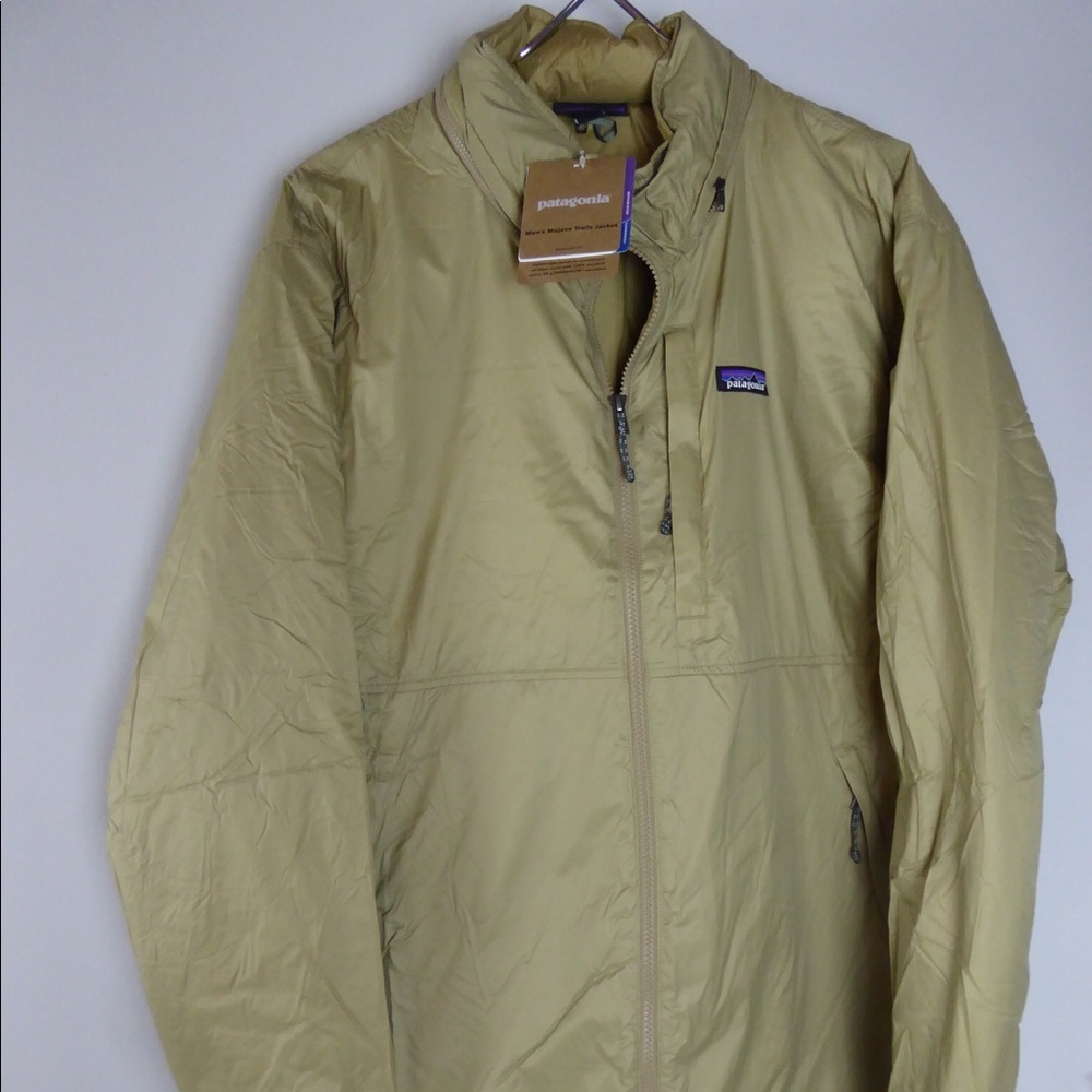 Patagonia Mojave Trails Packable Jacket Thermogreen Insulated w Hidden Hood NWT